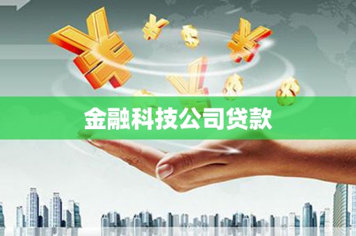晋安金融科技公司贷款