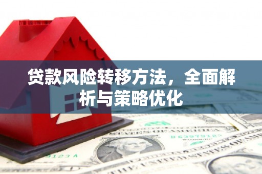 晋安贷款风险转移方法，全面解析与策略优化