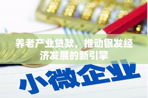 晋安养老产业贷款，推动银发经济发展的新引擎