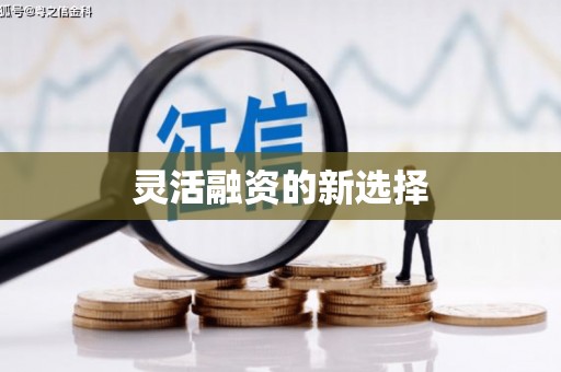 晋安灵活融资的新选择